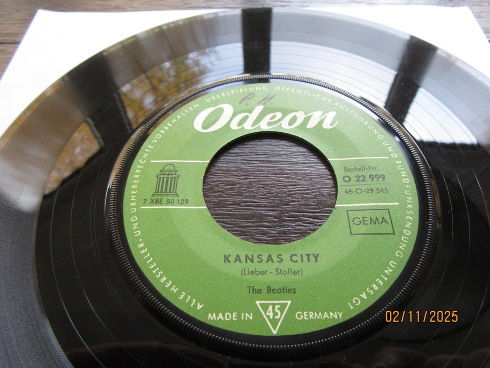 7” Beat Si. – THE BEATLES – Kansas City / Don’t Want To Spoil … - im Bildcover - Bild 3 von 4
