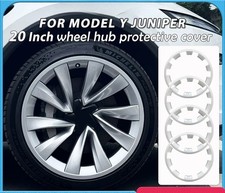 4PC For Tesla Model Y Juniper 20'' Wheel Protection Ring Patch Wheel Guard Cover