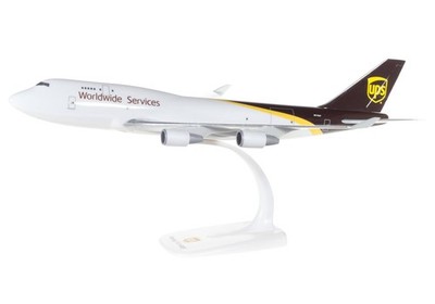 UPS Airlines Boeing 747-400F - N579UP - SnapFit - 1:250 - Herpa (611916)