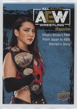 2021 Upper Deck AEW All Elite Wrestling AEW Magazine Hikaru Shida #88 02v3