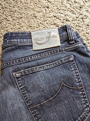 JACOB COHEN PW688 COMF Herren Jeans Schneider 40 Luxus Patchouli Made in Italy