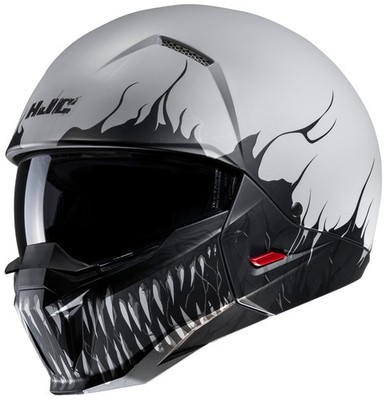 HJC i20 Scraw Modular Motorcycle Helmet White