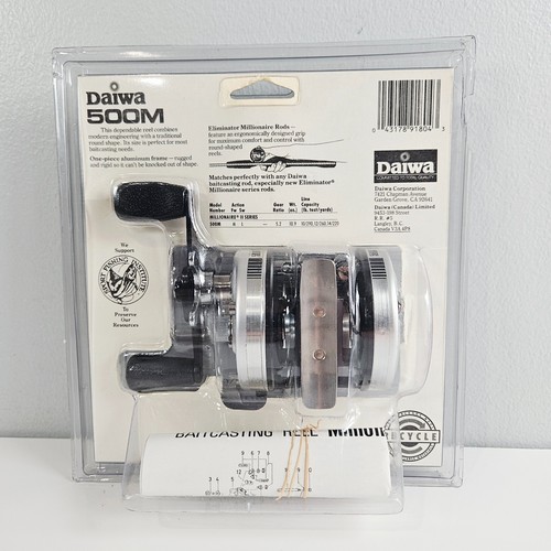 Daiwa Millionaire II 500M Baitcasting Reel • Japan Hi-Speed 5.2:1 • New NOS - Picture 2 of 4