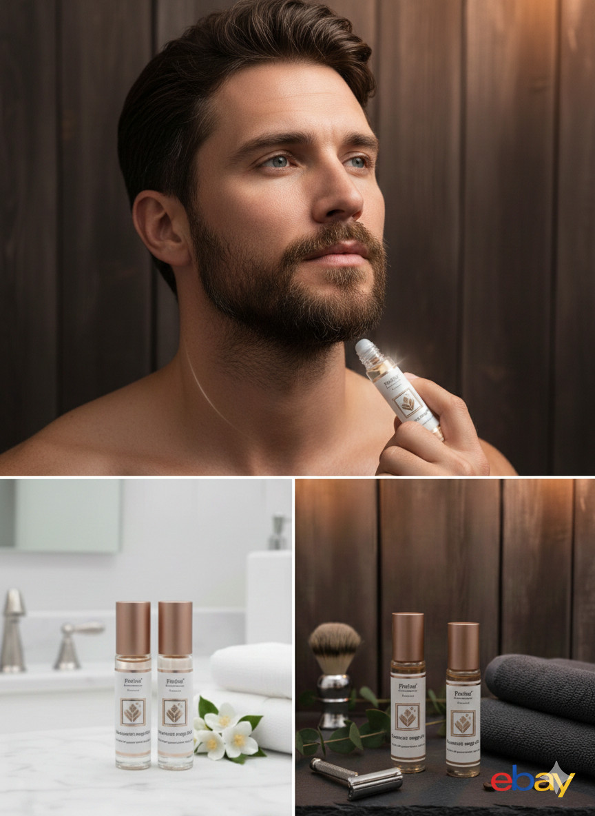 Men’s Roll On Perfume Oil 10ml – Long Lasting Fragrance – Travel Size thumbnail 5