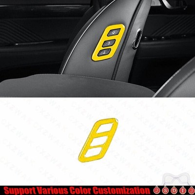 For Hyundai Palisade Bright Yellow 2020-24  Seat Memory Button Switch Frame Trim