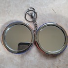 Compact Hinged POCKET MIRROR KEYCHAIN Mandala Evil Eye Indian Motif Multi Color — photo 4