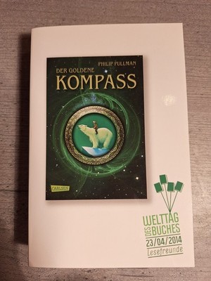 Philip Pullman- Der Goldene Kompass Welttag Des Buches Edition Taschenbuch NEU