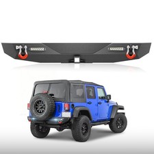 Rear Bumper With Led Lights D-rings For 2007-2018 Jeep Wrangler Jk Jku 24 Door Rear Bumper With Led Lights D-rings For 2007-2018 Jeep Wrangler Jk Jku 24 Door