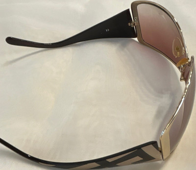 Givenchy SGV 244V COL 300 Women s Oversized Black Frame Brown Gradient Lenses