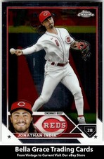 2023 Topps Chrome Jonathan India #53 Cincinnati Reds MLB Baseball