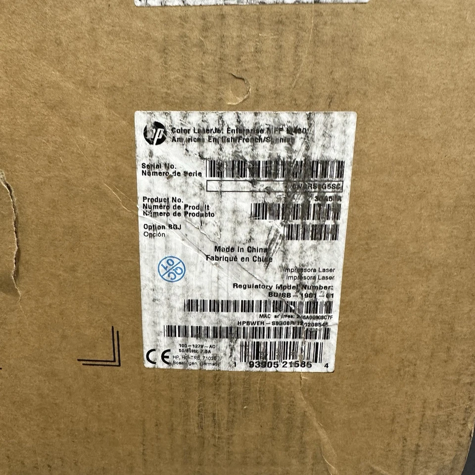 HP Color LaserJet Enterprise M480 Multifunction Duplex Printer - Image 2 of 3