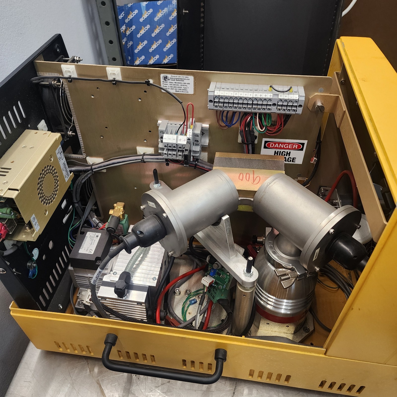 VIC MD-490S Helium Leak Detector Tester Pfeiffer Hipace 80 & TC110