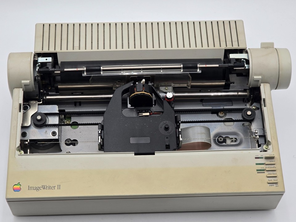 Apple ImageWriter II A9M0320 Vintage Dot Matrix Printer – Powers On ...