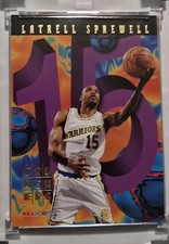 1995-96 NBA Hoops - # Crunchers Latrell Sprewell #7