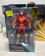McFarlane DC Direct Digital Red Tornado Gold Label 7in Figure MIP In Hand