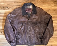 Marlboro Classics Lederjacke Trucker Vintage ...