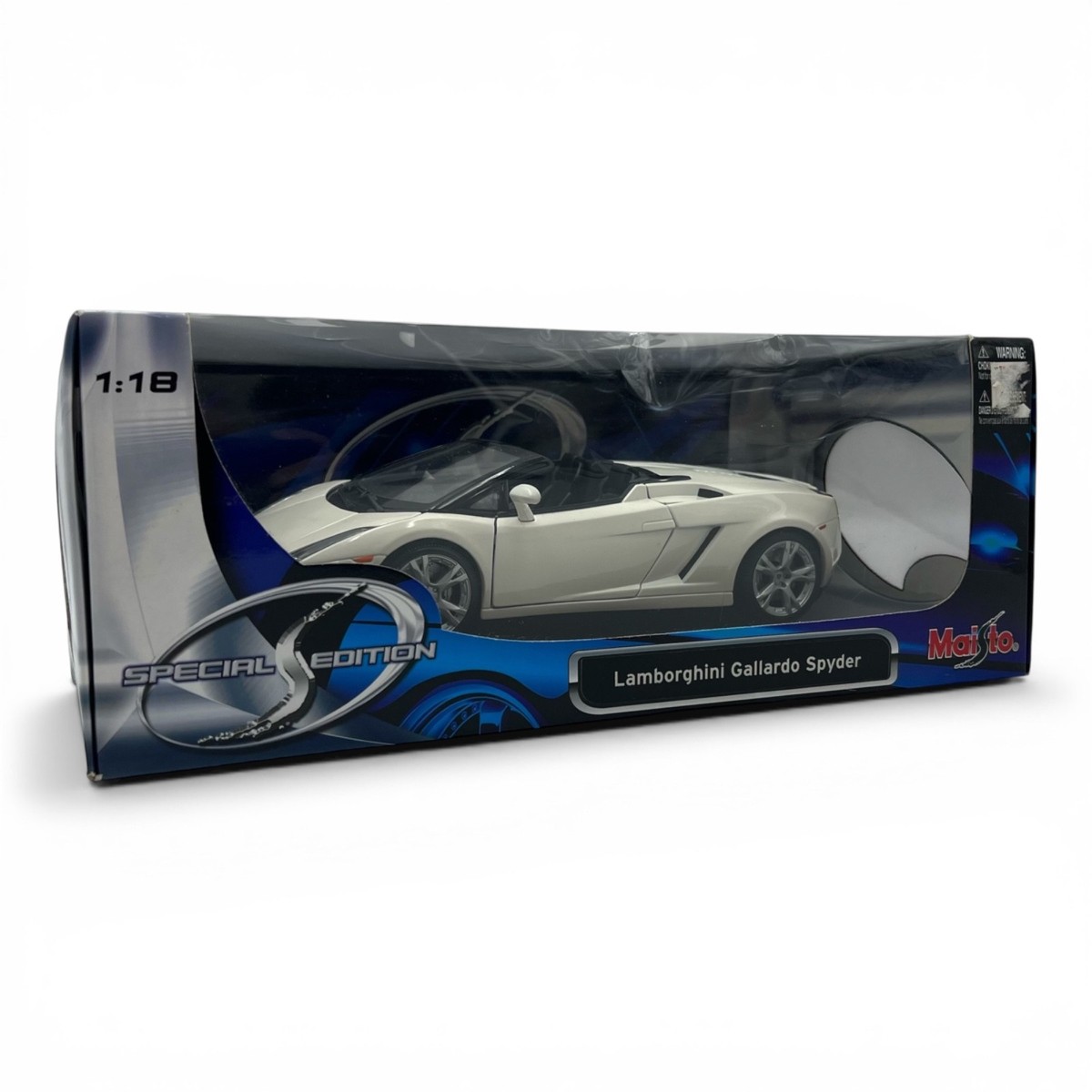 Lamborghini Gallardo Spyder Maisto Special Edition 1/18 Diecast