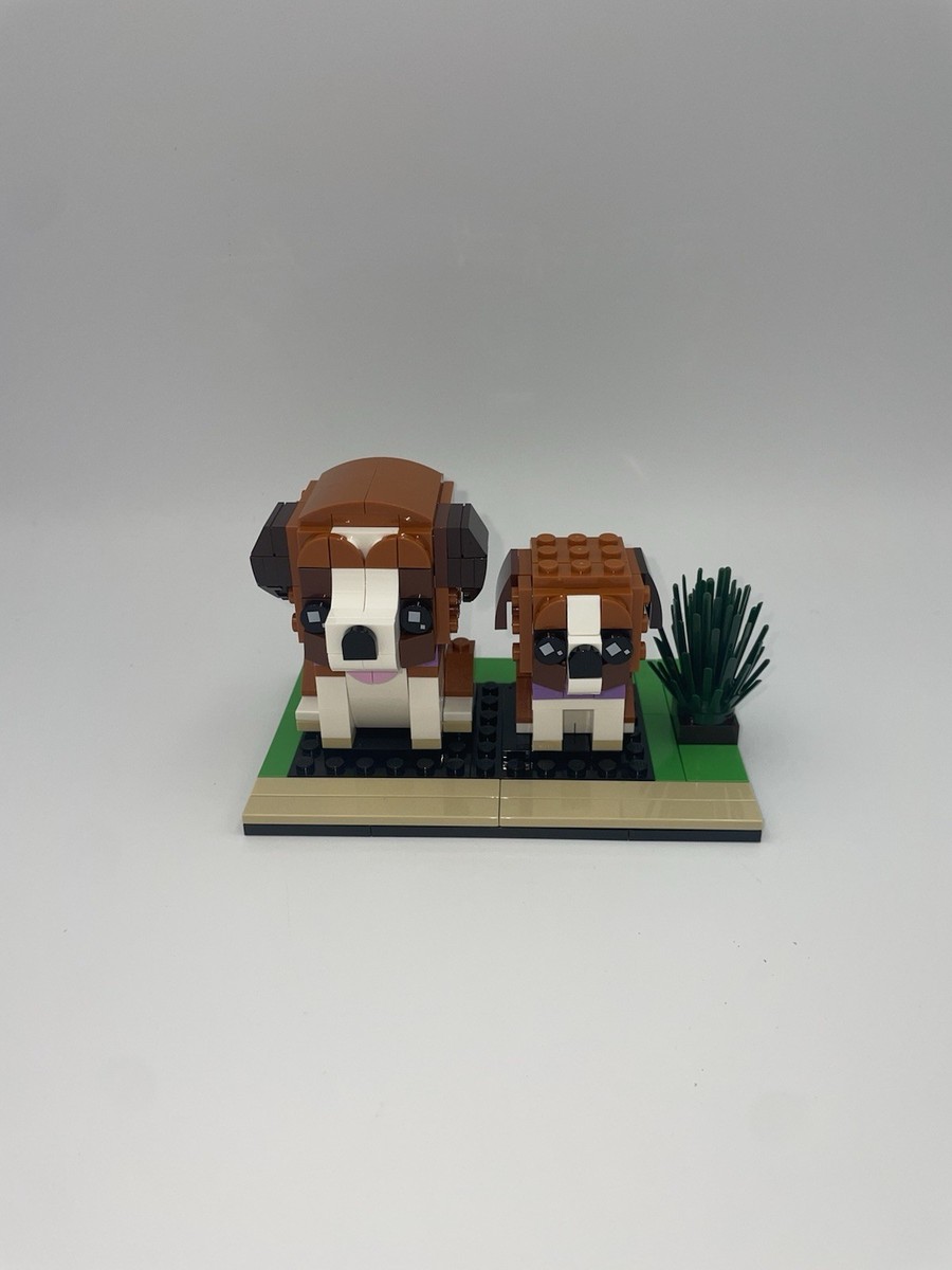 LEGO 40543 BrickHeadz Pets St. Bernard and Puppy Set | eBay