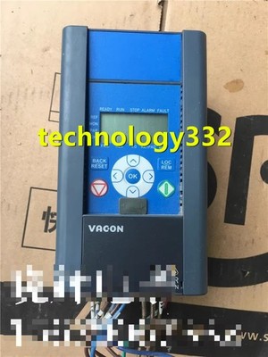 1PC used  inverter VACON0010-1L-0007-2-R02+EMC2 1.5KW 220V #YY