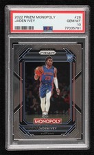 2022-23 Panini Prizm Monopoly Jaden Ivey #26 PSA 10 GEM MT j6a