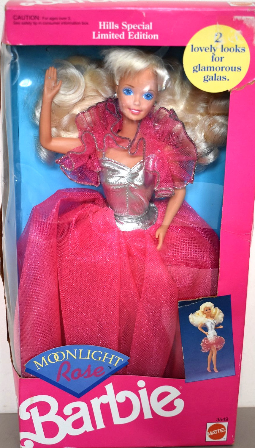 1991 Hills Special Limited Edition MOONLIGHT ROSE Vintage Blonde Barbie