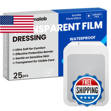 Large Waterproof Bandages Clear Dressings Tattoo Tape Sensitive Skin Wounds Care