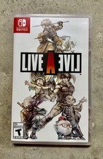 Live A Live Nintendo Switch Complete With Case Square Enix RPG (Switch, 2022)