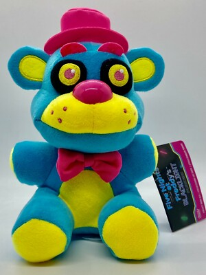 #ad #ad FUNKO BLUE FREDDY BLACKLIGHT 2017 FNAF FIVE NIGHTS AT FREDDY 8quot; OFFICIAL PLUSH $18.99