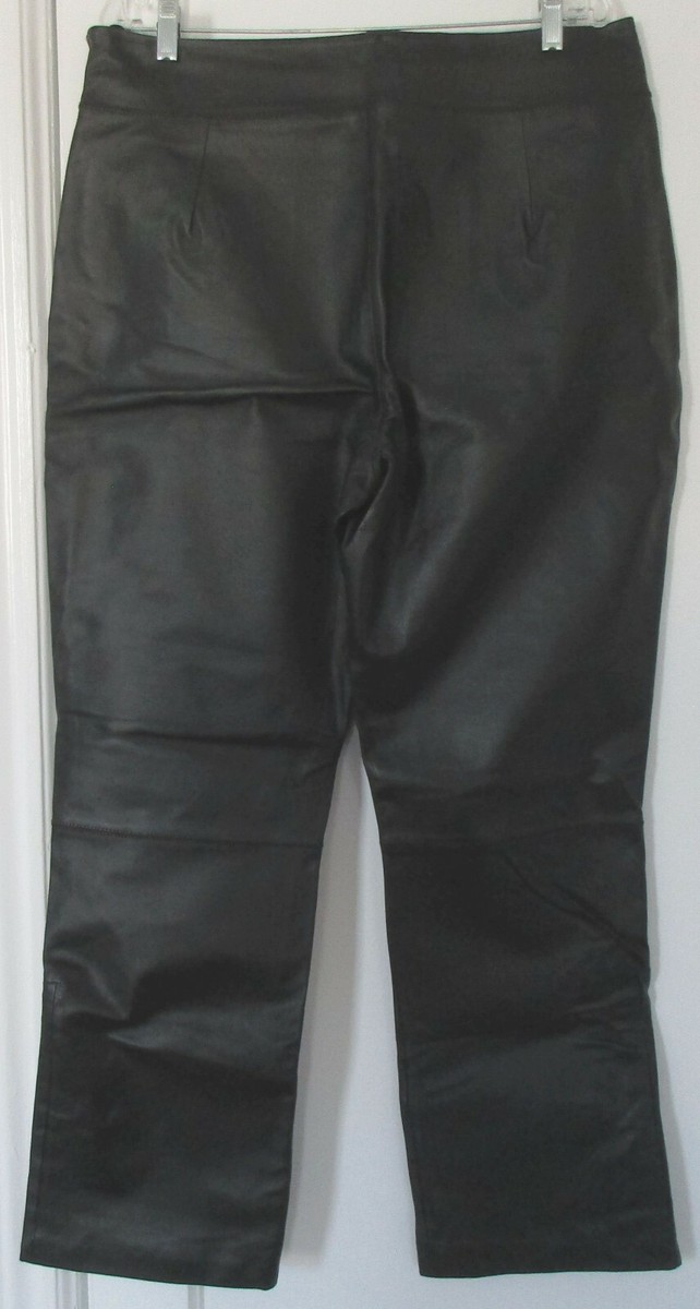 Patti LaBelle Lined Leather Pants Women's Size 16 Rare Vintage NWT