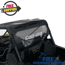 Can-Am New OEM Rear Wind Screen Maverick Trail Black, 715003664