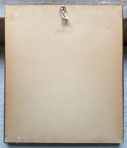 Hugo Noske 1886-1960 Holzschnitt Stillleben-Blumen in Vase. Rahmen: 39,5x45,5 cm - Bild 5 von 5