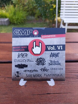 EMP Music Mag Sampler Vol. 6 CD Rock Heavy Metal Musik Bands W.A.S.P. ungeöffnet