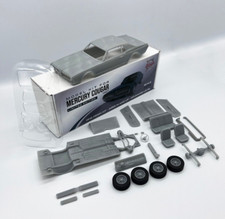 1:24 Model Kit For Mercury Cougar 1967 Unpainted Resin Kit With Clear Windows