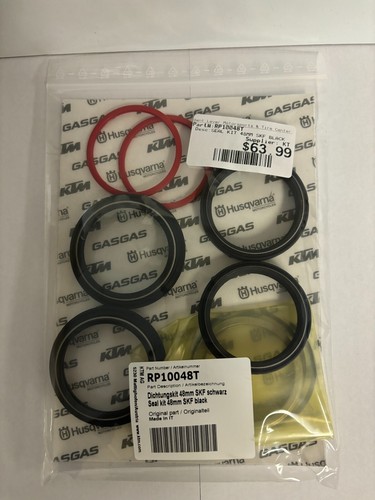KTM OEM Spareparts SKF Fork Seal Kit WP 48mm 2003-24 SX SX-F XC 125 250 350 450 - Picture 2 of 3