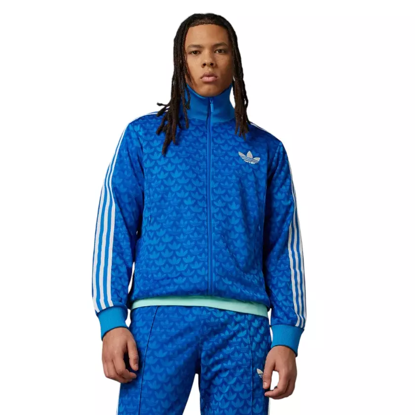 adidas Graphics Monogram Track Jacket - Black | Men's Lifestyle | adidas US