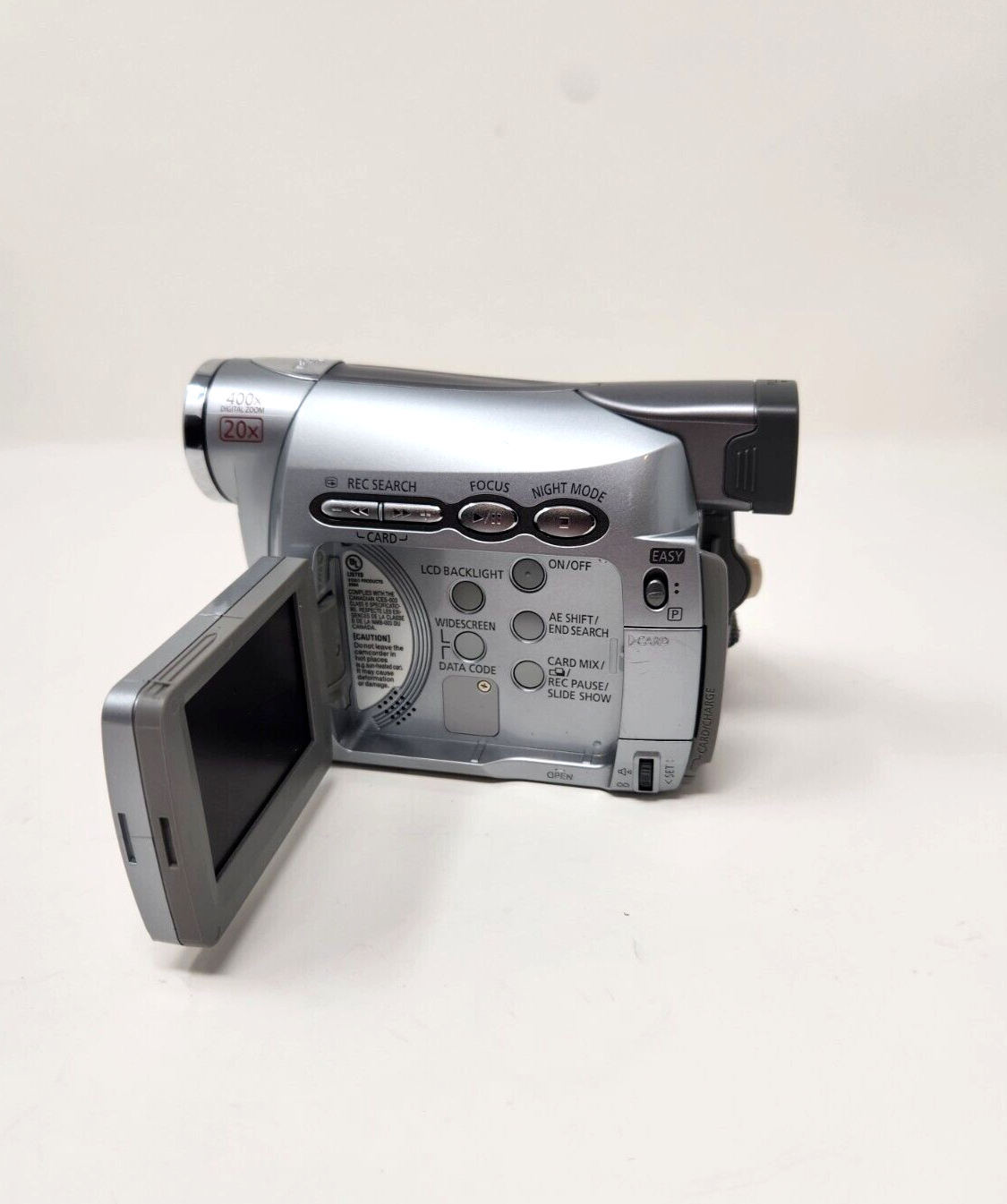 Video Camera Canon ZR200 Mini DV Stereo Camcorder eBay