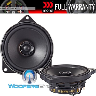 MOREL IP-BMW4C 4'' 120W 2-WAY TWEETERS INTEGRATION PERFORMANCE  COAXIAL SPEAKERS