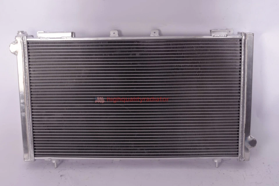 2Rows All Aluminum Radiator For 1990-1994 Subaru Legacy Turbo 2.2L MT Foto 3 de 4