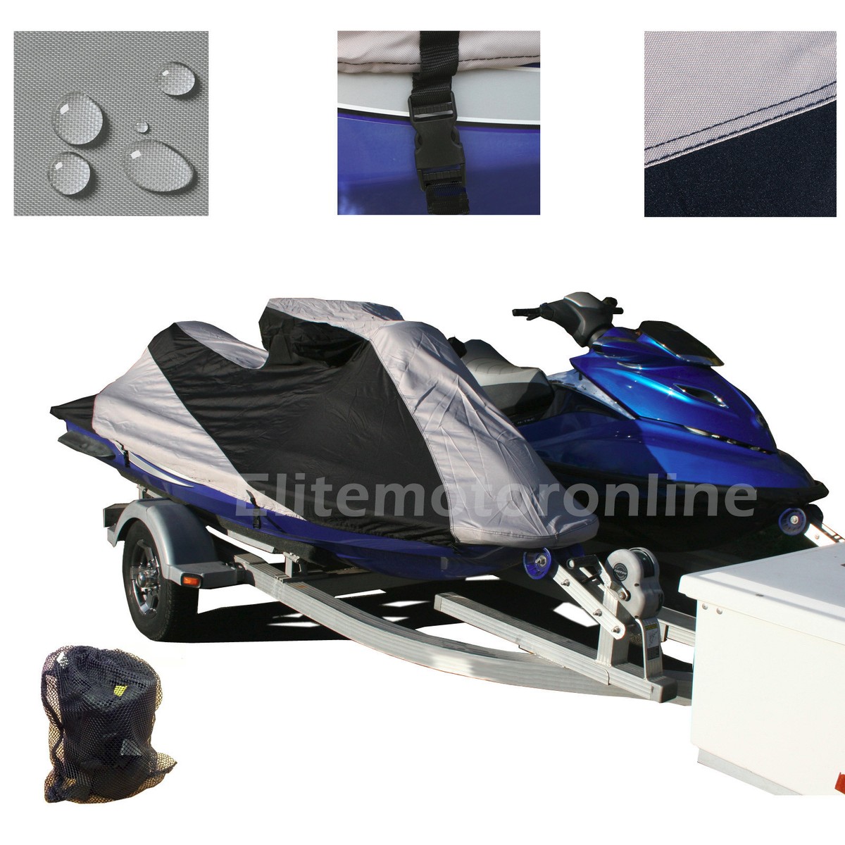 Kawasaki Jet Ski 1100 ZXi Custom Fit Trailerable JetSki PWC Cover