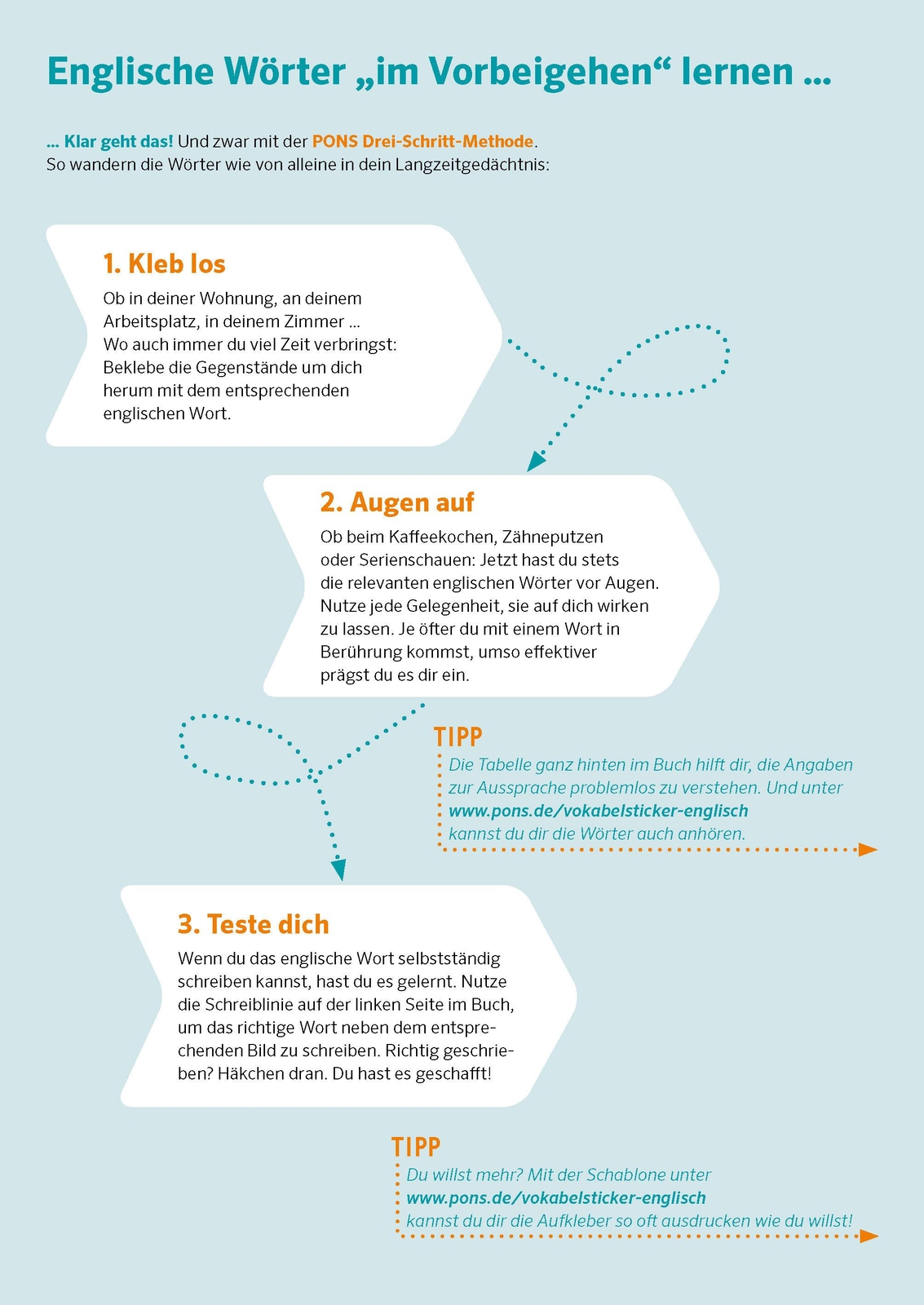 Thumbnail - Pons 444 Vokabelsticker Englisch