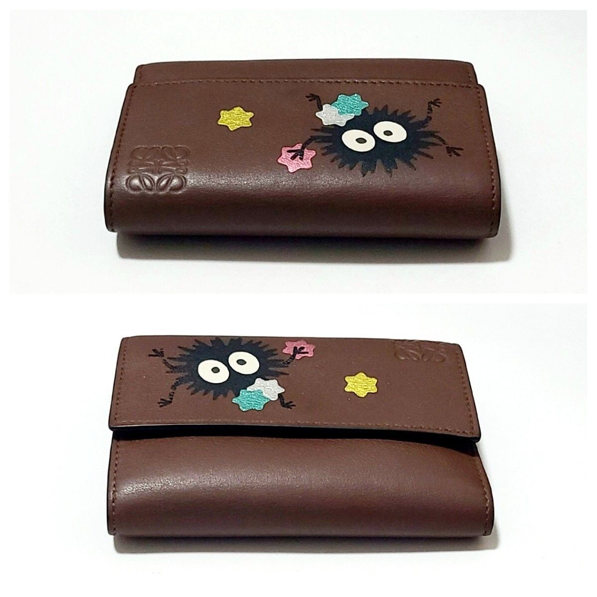 LOEWE Spirited Away Totoro Studio Ghibli Dust Bunnies Zip Wallet Catalog Sticker image 3