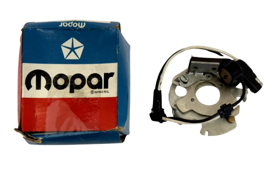 1971-1972 Plymouth Dodge Distributor Pickup Plate 400 440 426 3656023 NOS. - Imagem 2 de 4