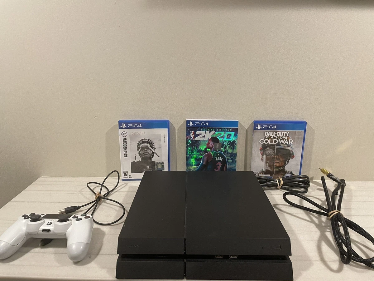 TESTED Sony PlayStation 4 BUNDLE 500GB PS4 Gaming Console Black