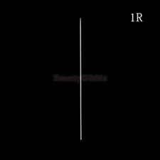 50Pcs Eyebrow Tattoo Machine Round Disposable Needle Pin Caps Permanent Makeup