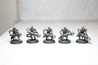 Warhammer 40k - Necrons - Necron Immortals (5) - Built / Painted as Shown