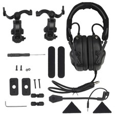 IDOGEAR G5 elektronisches taktisches Headset Tonabnehmer Rauschunterdr&uuml;ckung BK