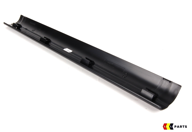 BMW NEW GENUINE 5 E60 E61 FRONT INTERIOR BLACK DOOR ENTRY SILL 