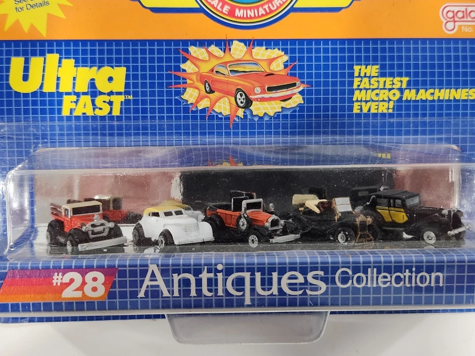 Vintage Micro Machines #28 Antiques Collection Galoob 1988 - Image 3 of 4