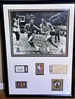 Jerry West Los Angeles Lakers & John Havlicek Boston Celtics auto autograph 1/1 — photo 1