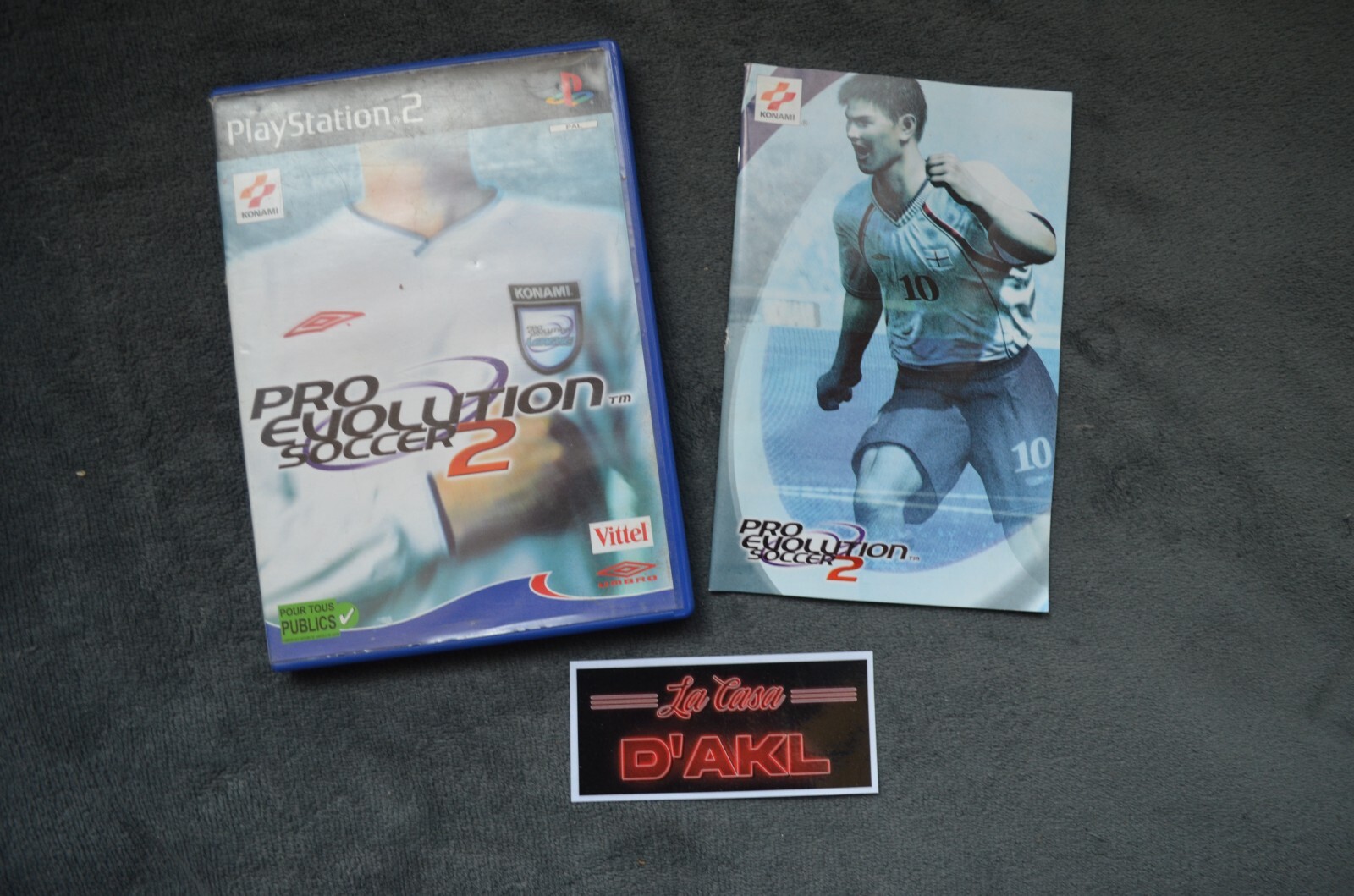 PES Pro Evolution Soccer 2 complet sur Playstation 2 - PS2 FR